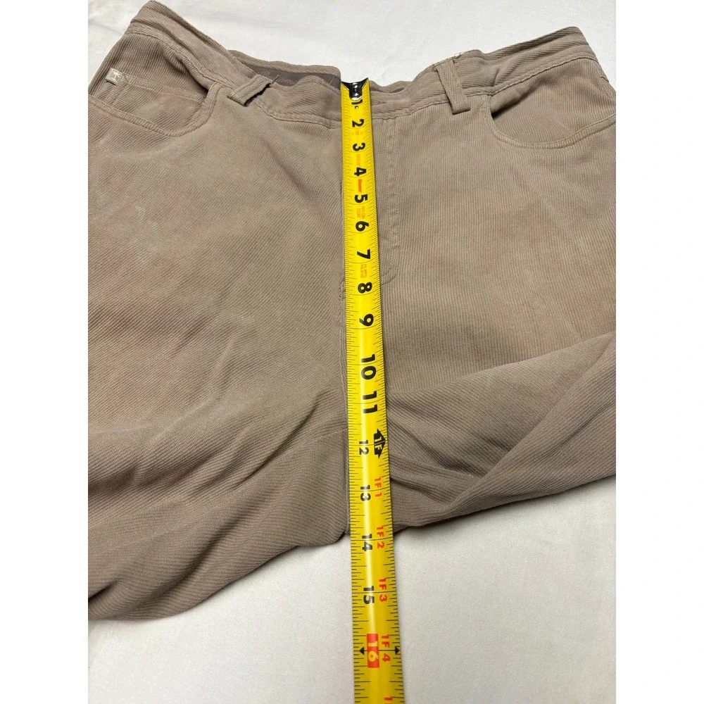 Tommy Bahama Mens 36X29 Silk Rayon Twill Straight Leg Pants Tan Brown Coastal